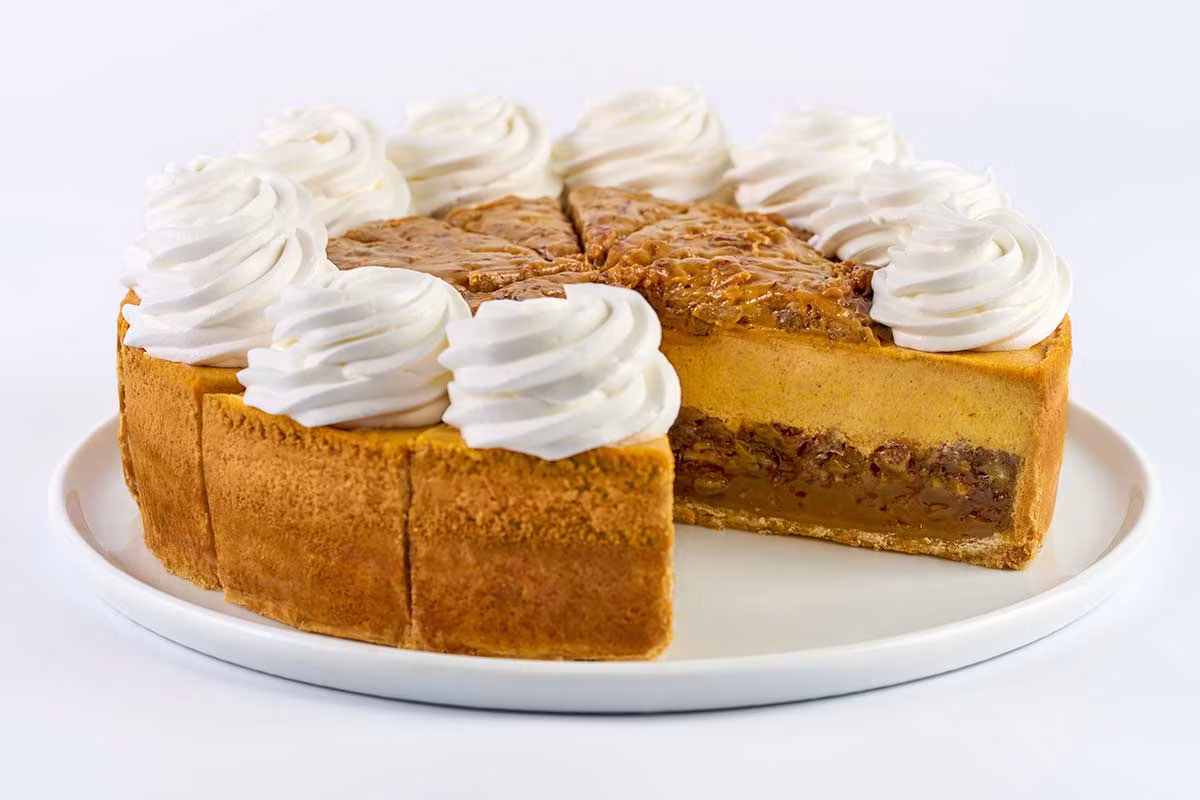 10-Inch Pumpkin Pecan Cheesecake - The Cheesecake Factory Menu Prices 2026